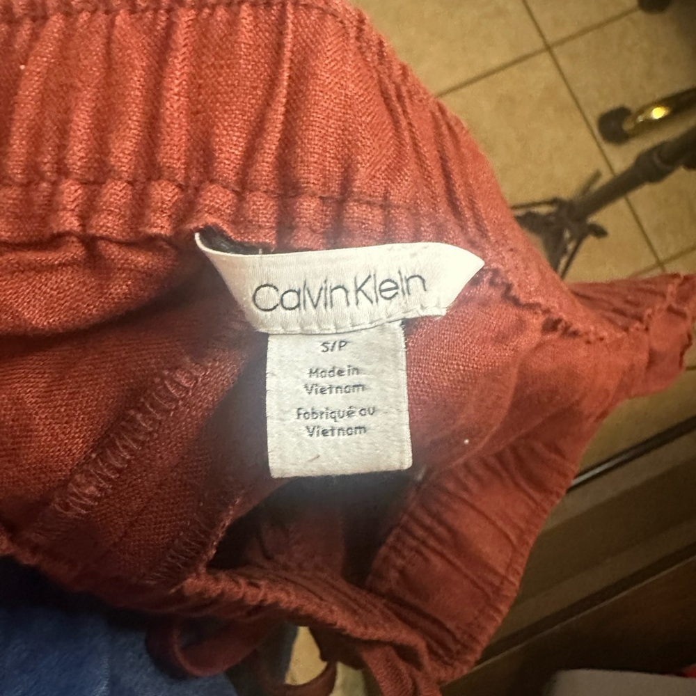 Calvin Klein Brick Red Apparel